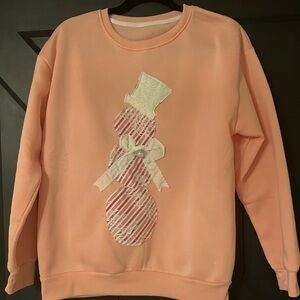 Sweatshirt size large. Vintage quilt